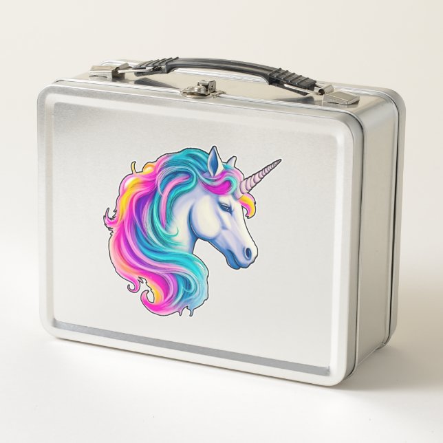 A Unique Orn-amental   Metal Lunch Box (Front)