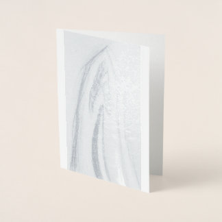 A unique take on the Letter "A" and prayer Foil Card