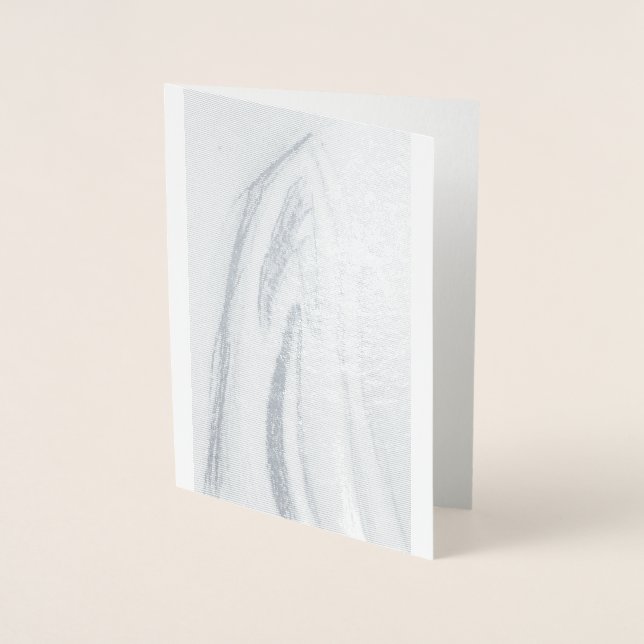 A unique take on the Letter "A" and prayer Foil Card (Front)