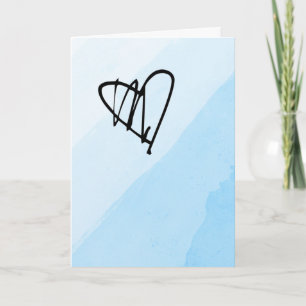 A Unique Valentine Card