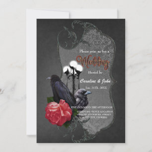 A unique  wedding invitation