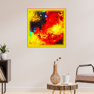 A Universe of Bright Colors. Buy Now Poster