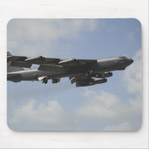A US Air Force B-52 Stratofortress in flight Mouse Mat