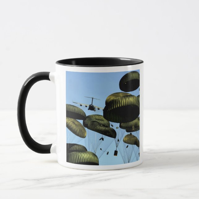 A US Air Force C-17 Globemaster III Mug (Left)