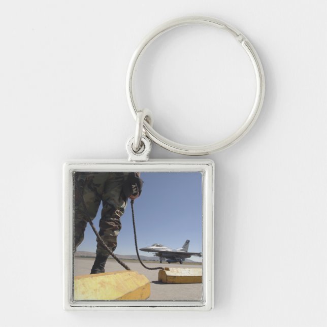 A US Air Force crew chief Key Ring (Front)