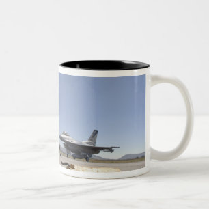 A US Air Force crew chief Two-Tone Coffee Mug