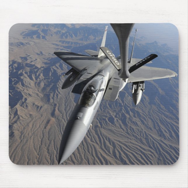 A US Air Force F-15 Eagle Mouse Mat (Front)
