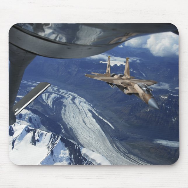 A US Air Force F-15C Eagle positioning itself Mouse Mat (Front)