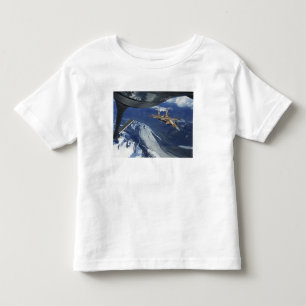 A US Air Force F-15C Eagle positioning itself Toddler T-Shirt