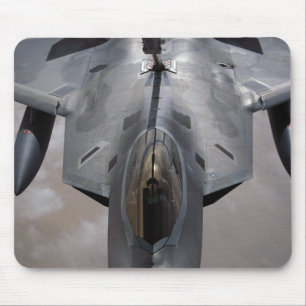 A US Air Force F-22 Raptor is refueled Mouse Mat