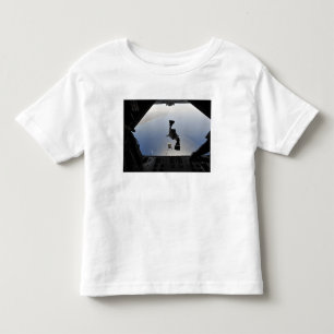 A US Air Force pararescueman jumping out Toddler T-Shirt