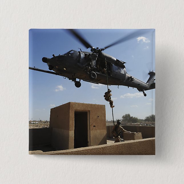 A US Air Force Pararescuemen 15 Cm Square Badge (Front)