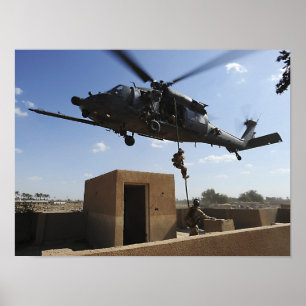 A US Air Force Pararescuemen Poster