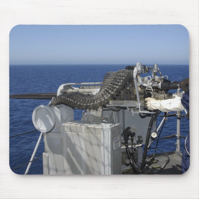 A US Navy Gunner's Mate Mouse Mat (Front)