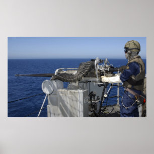 A US Navy Gunner's Mate Poster