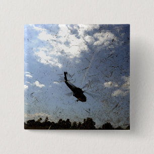 A US Navy HH-60 Seahawk 15 Cm Square Badge