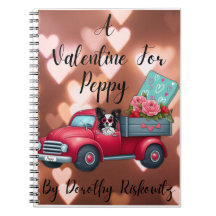 A Valentine For Peppy Spiral Notebook