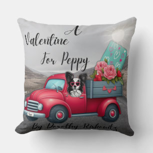 A Valentine For Peppy, The Comfy Throw Pillow