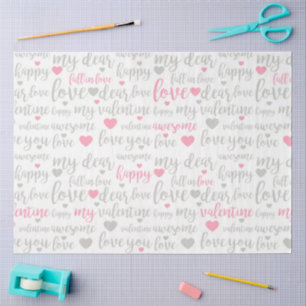 A Valentine Gnome Series Design #5 Tissue Paper