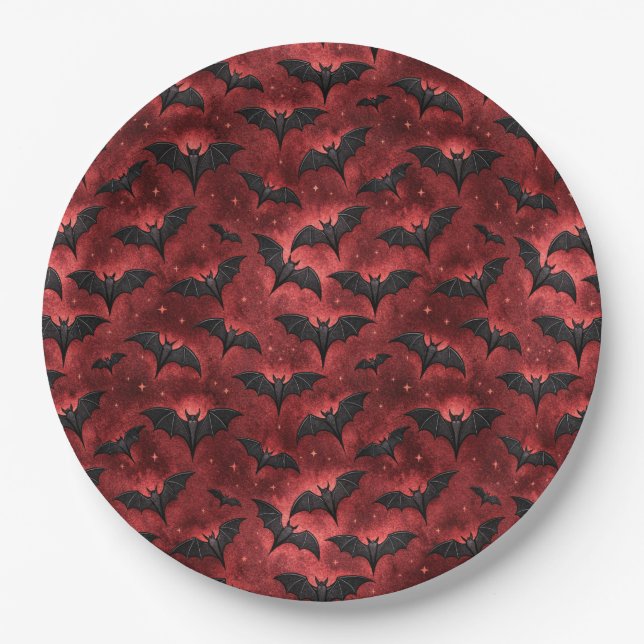 A Vampire-ish Series Design 12 Paper Plate (Front)