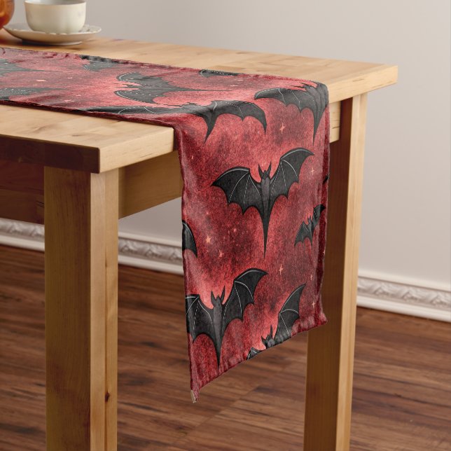 A Vampire-ish Series Design 12 Short Table Runner (In Situ)