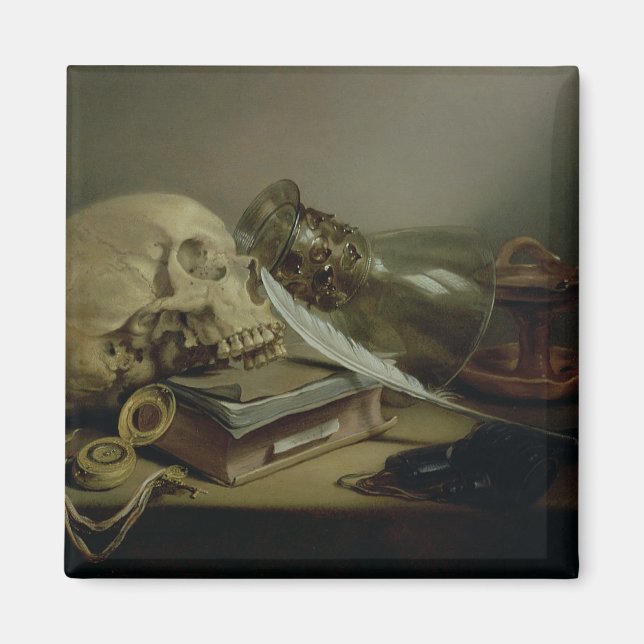 A Vanitas Still Life Magnet (Front)