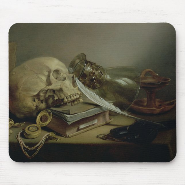 A Vanitas Still Life Mouse Mat (Front)
