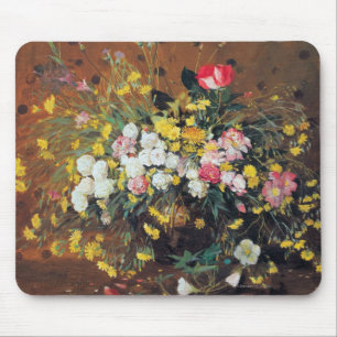 A Vase of Flowers Mouse Mat