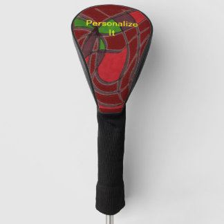 A vast array of subjects and designs adorn this golf head cover