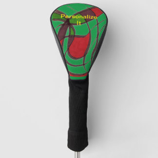 A vast array of subjects and designs adorn this    golf head cover