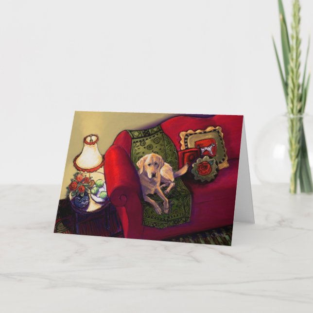 A Velvet Respite Card (Front)