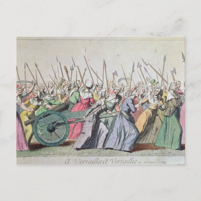 A Versailles, A Versailles' March of the Women Postcard (Front)