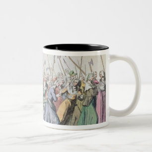 A Versailles, A Versailles' March of the Women Two-Tone Coffee Mug