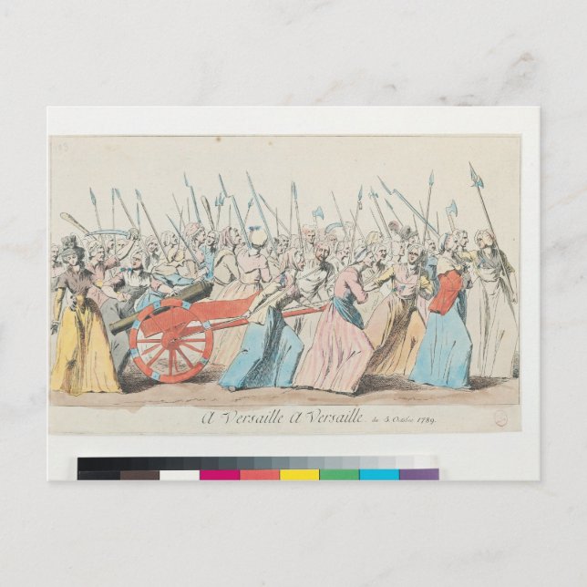 A Versailles, A Versailles' Postcard (Front)