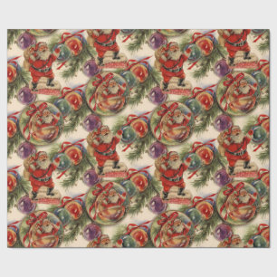 A Very 1950's Christmas Wrapping Paper