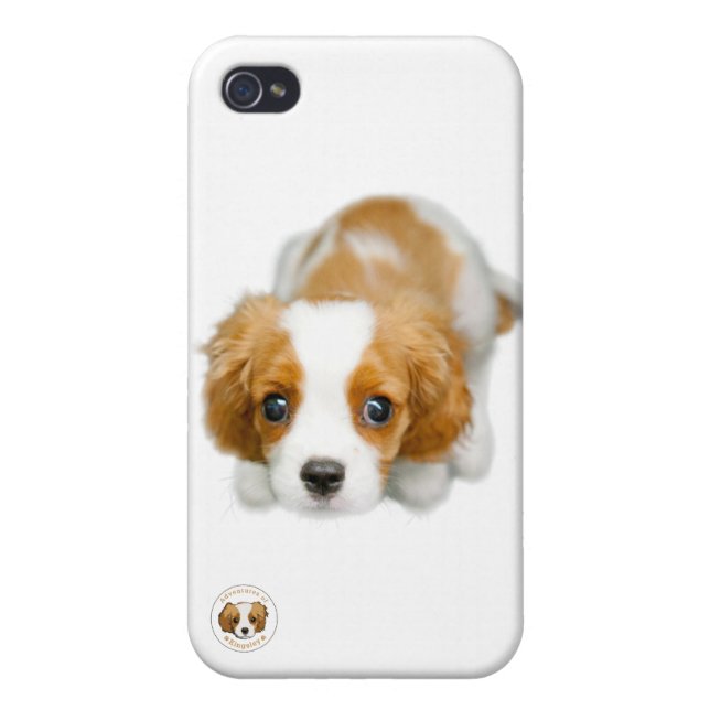 A Very Cavalier White iphone 4/4s Case (Back)