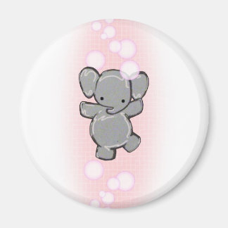 a very clean elephant magnet