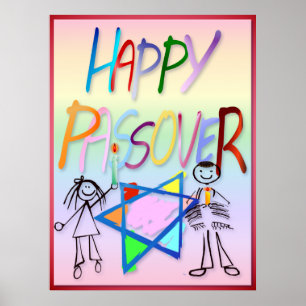 A Very Colourful Passover Poster