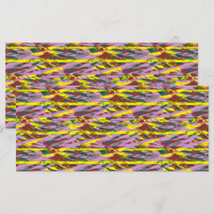 a very colourful pattern with a lot of different c menu