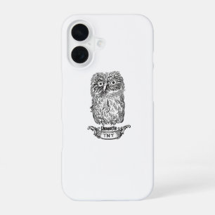 a very cool owl iPhone 16 case