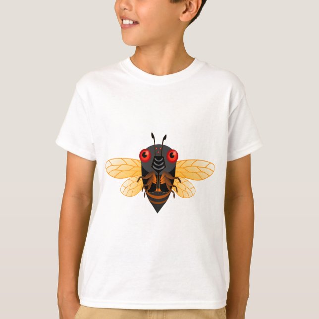 A very cute 17 year cicada T-Shirt (Front)