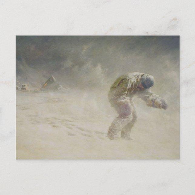 A very gallant gentleman, 1913 postcard (Front)