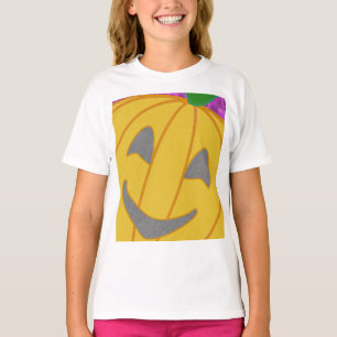 A Very Happy Modern Pumpkin T-Shirt