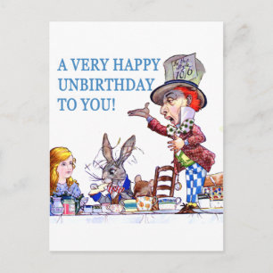 A Very Happy Unbirthday To You! Postcard