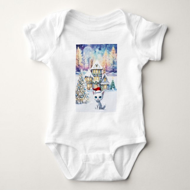 A VERY KIT KAT CHRISTMAS BABY BODYSUIT (Front)