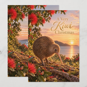A Very Kiwi Christmas  Holiday Card