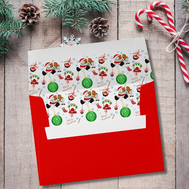 A Very Merry Cavalier King Charles Christmas  Envelope (Creator Uploaded)
