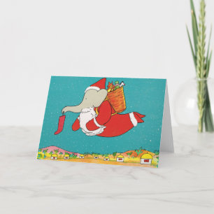 A Very Merry Christmas, Father Christmas, Babar Holiday Card