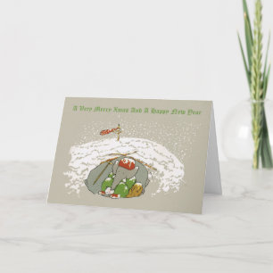 A Very Merry Christmas, Father Christmas, Babar Holiday Card
