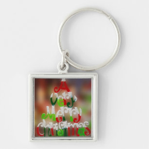A Very Merry Christmas Key Ring